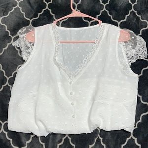 Medium Women’s SHEIN White Blouse